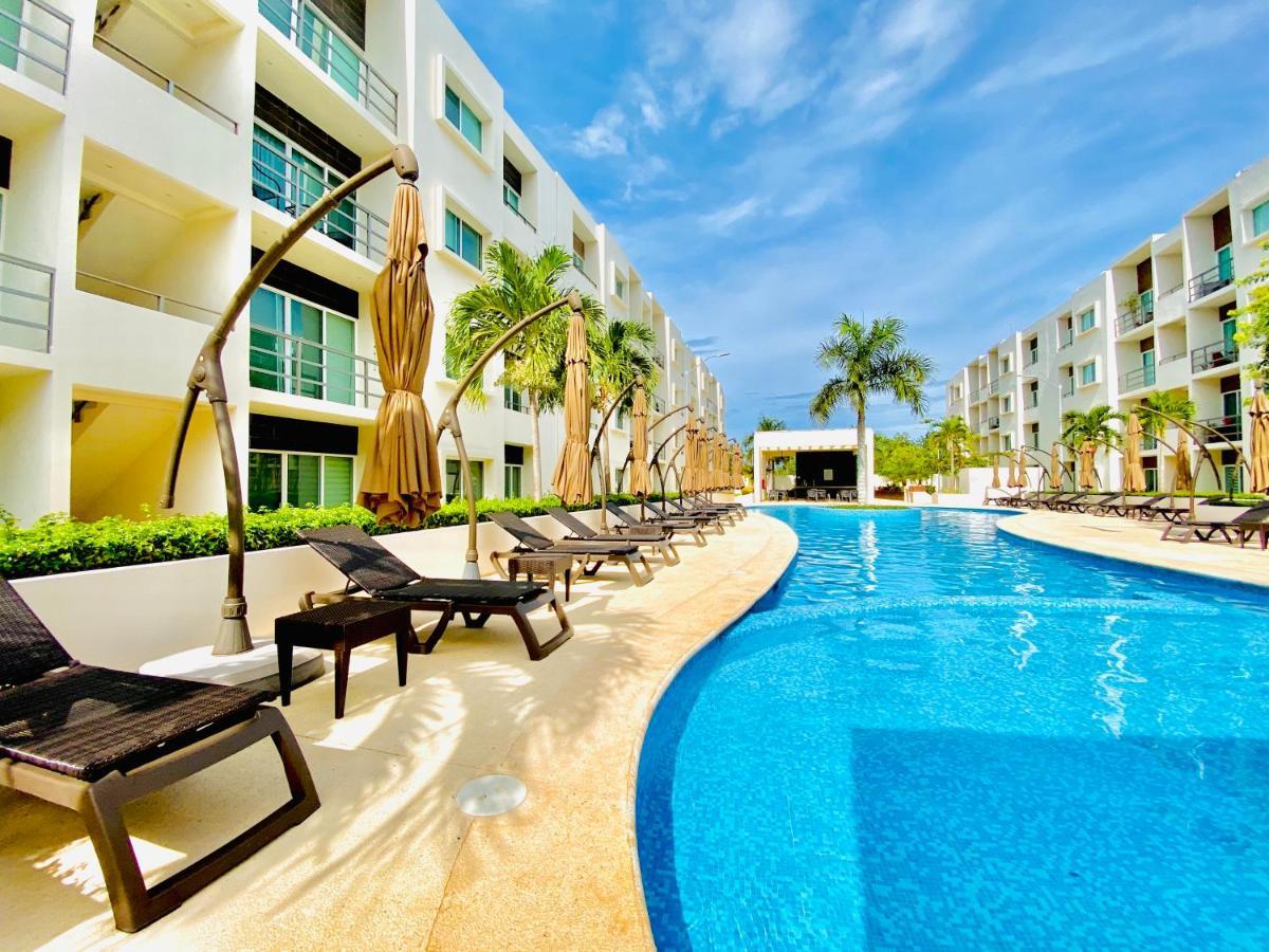 Encanto Con 2 Habitaciones En Long Island Cancún Exteriér fotografie