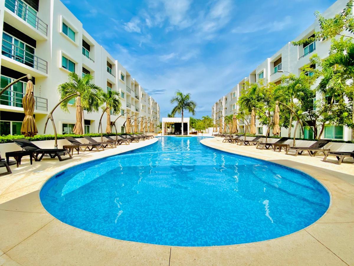 Encanto Con 2 Habitaciones En Long Island Cancún Exteriér fotografie